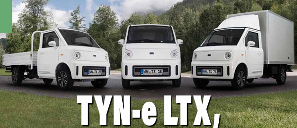 TYN-e LTX,ENTRE QUADRICYCLE ET VUL ÉLECTRIQUE