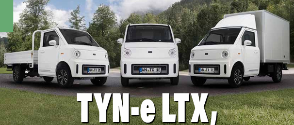 TYN-e LTX,ENTRE QUADRICYCLE ET VUL ÉLECTRIQUE
