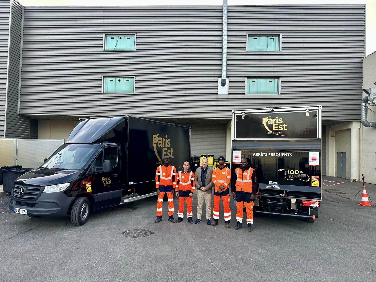 Une collectivité choisit l&rsquo;eSprinter pour la collecte des déchets