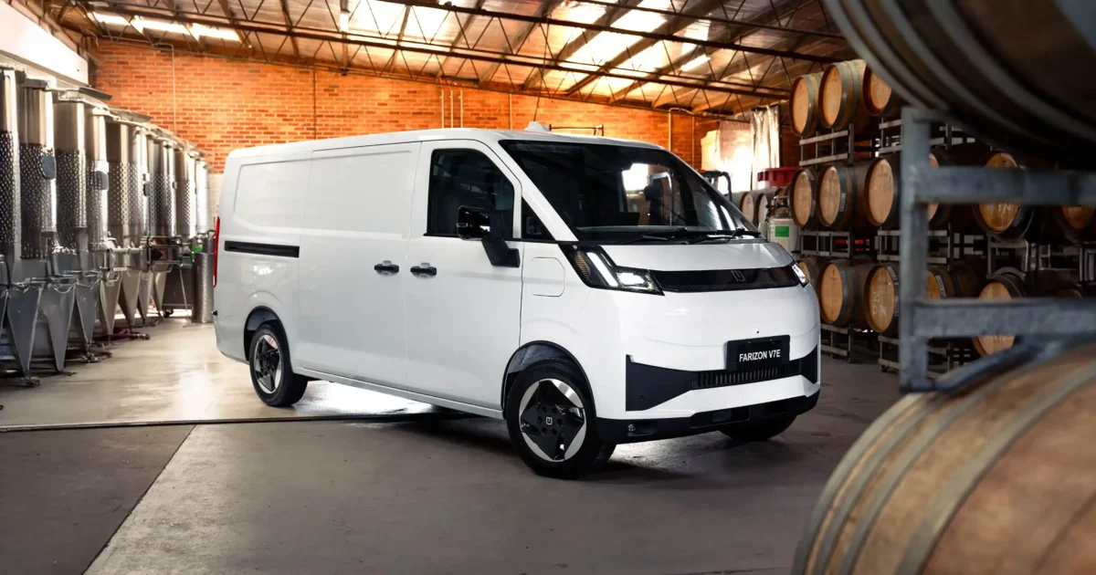 Découvrez le Farizon V7E : le fourgon électrique chinois avec une autonomie impressionnante
