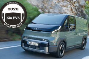 Kia PV5 : le fourgon électrique élu Van of the Year 2026