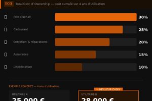 TCO utilitaire électrique 2026 : où est le seuil de bascule