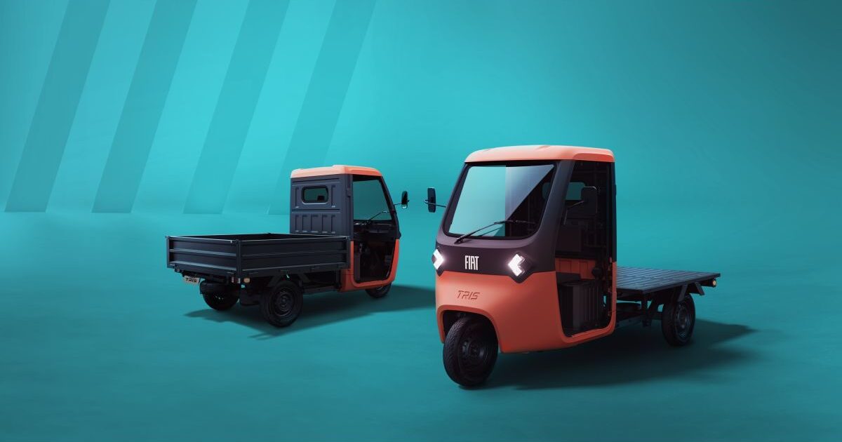 Fiat TRIS : le mini-utilitaire électrique qui vise la livraison urbaine