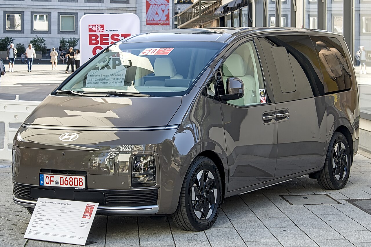 Hyundai Staria électrique, attendu au Mondial de l'Auto 2026