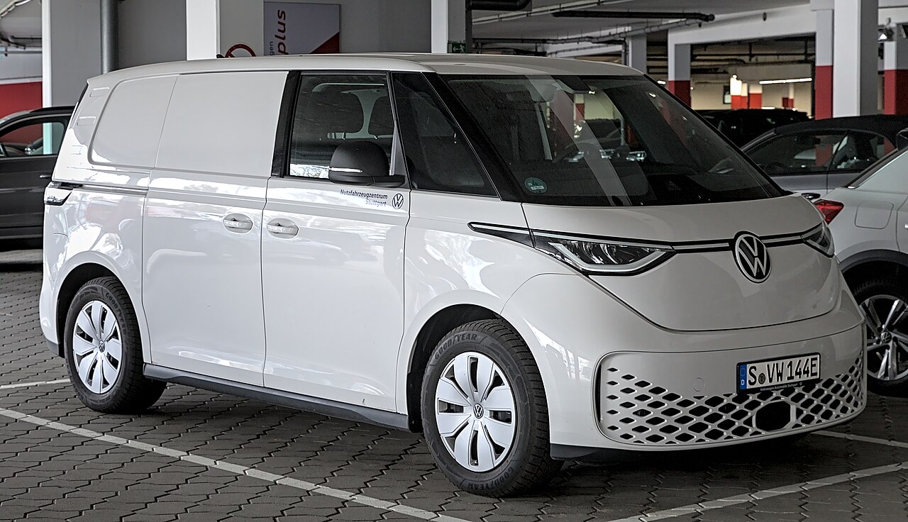 Volkswagen ID. Buzz Cargo vu de profil